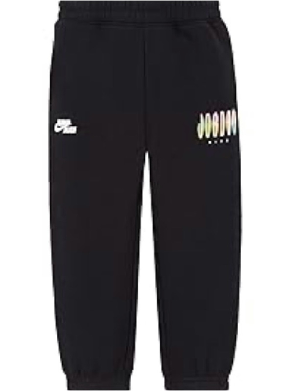 NWT Jordan Baby Boy's MJ MVP HBR Fleece Pants (Toddler) Black 2T Toddler